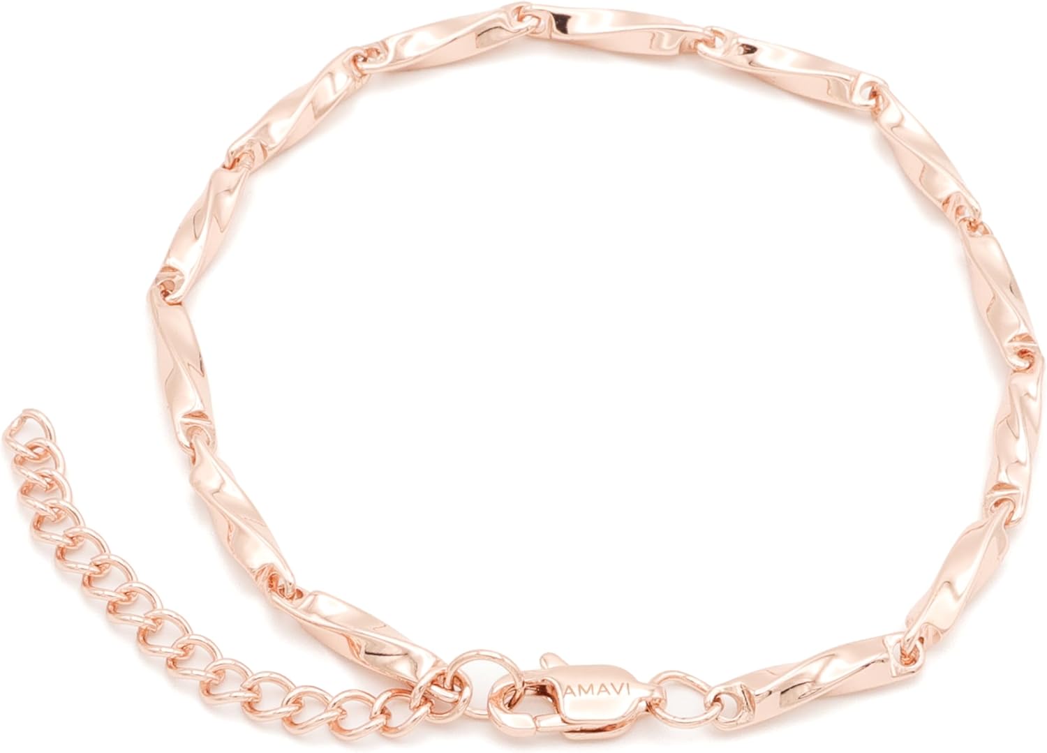 AMAVI® Fußkettchen Damen Silber – Nickelfrei & Hautverträglich